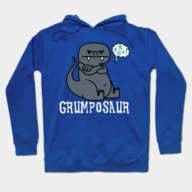 GRUMPASAUR Hoodie by toddgoldmanart